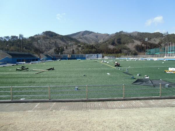 ホームタウンで試合が出来る コバルトーレ女川ホームスタジアムの紹介 posfie