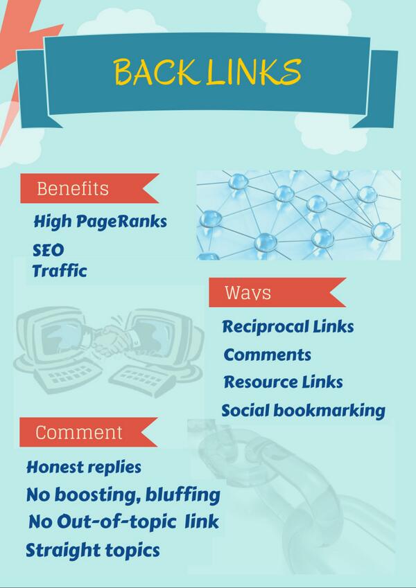 bloggerstuff's tweet image. Learn to boost your #PageRanks by #backlinks | best practices for #comments - bit.ly/1ikynt9 -