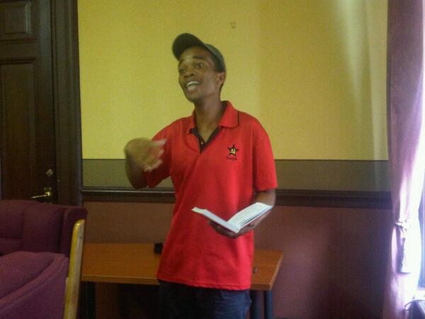 SASCOTshwane's tweet photo. Students engaging on the Palestine question at the IAW SASCO workshop @IAWSouthAfrica #IsraeliApartheidWeek http://t.co/kGYcbegUcQ