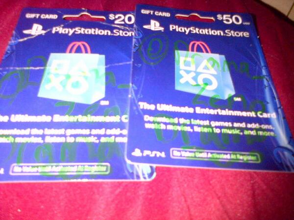 Drama_zeno's tweet image. HeeeeeyY 2 Psn Card giveaway At 20 Rts *Must be following* Done at 300 Followers