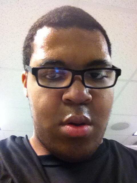irakavon's tweet photo. Just got done wit workin out bitchez. No pain no game http://t.co/g1iB7zgdK6