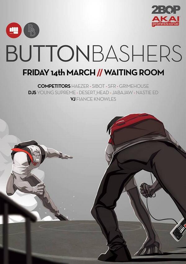 Kurty382's tweet image. "@UppercutZA: FRIDAY | 14 Mar | @ButtonBashersZA x @UppercutZA | Beat Battle | #TheWaitingRoom http://t.co/50KFosQ2mB"sounds great!!