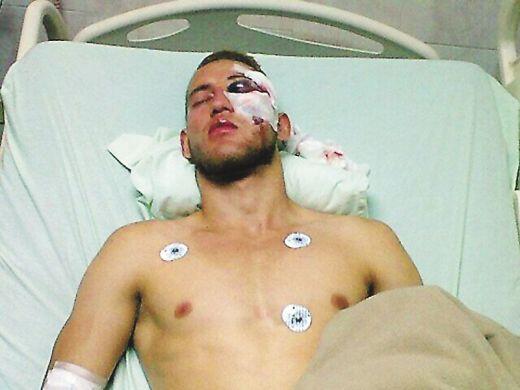 Sra Defensora => 11 tornillos y 1 malla de titanio colocaron a Kevin Bejarano, estudiante/deportista  #PtoOrdaz "