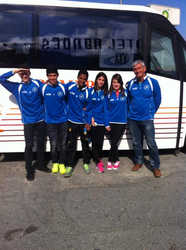 Atlmotril's tweet photo. Este fin de semana en Valencia campeonato de España Juvenil de pista cubierta http://t.co/KQsGwjdPYx