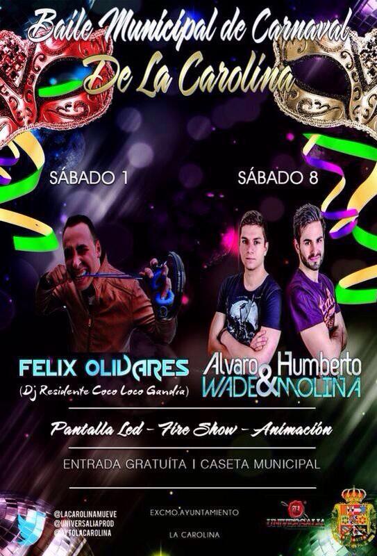 alvarowade's tweet photo. Sábado 8 de Marzo // Carnaval de La Carolina (Jaén). http://t.co/lmJFsMz4AV