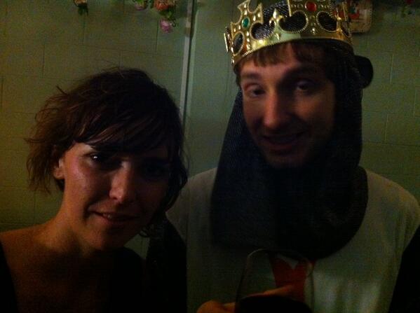 GoViolets's tweet photo. This is @SegaDreamboat and Louise his really nice friend http://t.co/RB9bQU5VlE