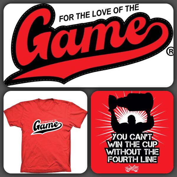 ftlotgcanada's tweet photo. RT by 5pm for a chance to win &amp; be one of the first proud owners of this #ForTheLoveoftheGame T-Shirt #PlayoffEdition http://t.co/mDIovDPMVP