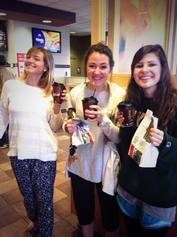 Every good roadtrip starts with McDonalds #intheZona