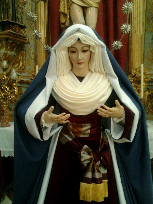 HCaridadPriego's tweet photo. María Santísima de los Desamparados vestida de hebrea @Priego_Cofrade @PriegoCofrade http://t.co/QOJrEFAYQU
