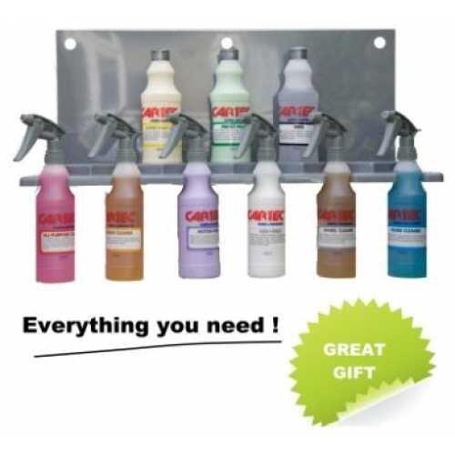 Cartec_nw's tweet photo. Full range starter kit available inc wall/van mounting rack. 11 products for all your car needs. #cartecautocosmetic http://t.co/ZKORbT8npx