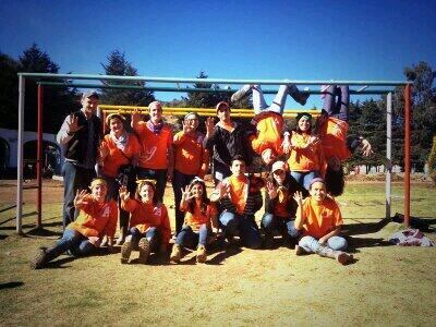 Presidentes asua listos para empezar el segundo dia de construcción!  #asuaconstruye