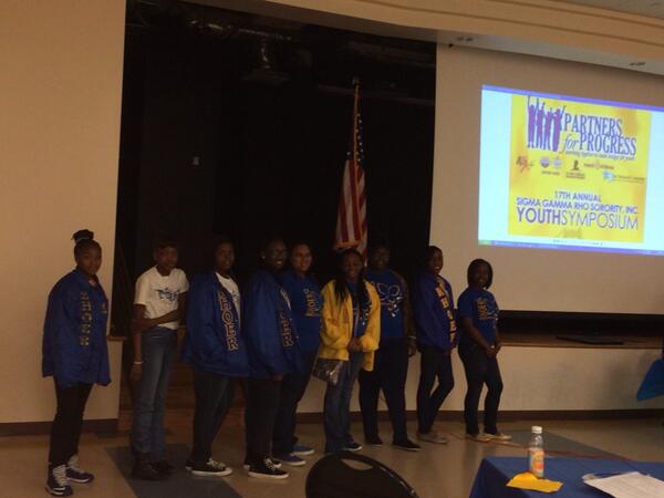 GammaSigma1928's tweet photo. #youthsymposium http://t.co/A4U40win2C