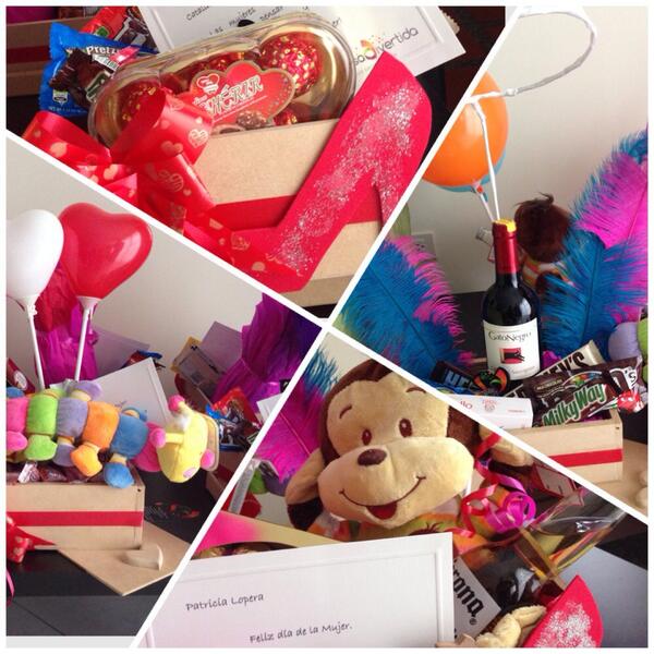 SorpreDivertida's tweet photo. Algunos regalos enviados en el día de la mujer #SorpresaDivertida #FelizDíaMujer http://t.co/VHot96jZ5X
