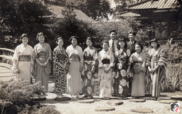 gardenchicago's tweet photo. "We worked in the Japanese Garden in Jackson Park, Chicago during the 1930's" - Image: August 17, 1936 http://t.co/ha0C5rTaHE