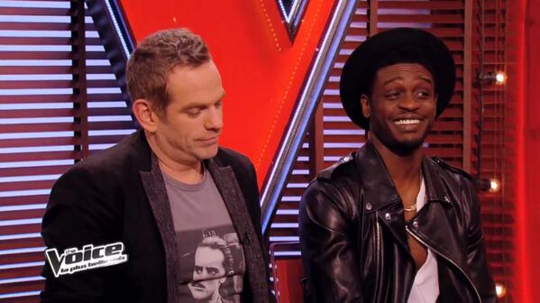TheVoice_TF1's tweet image. #TheVoice 
Bienvenue à @CorneilleMusic ! 
Il épaule @Garou_Officiel pour coacher les talents de son équipe