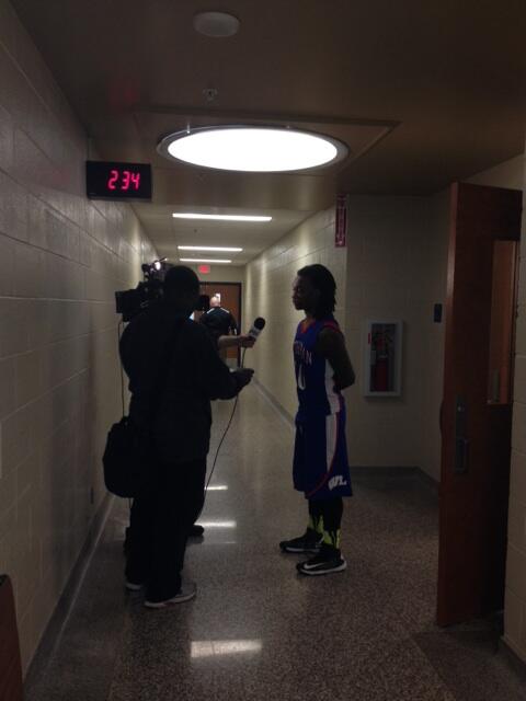 ChampionLife23's tweet image. #StateBound #goldBall #ChampTalk #wiscoBB #wisbb Keith with the smooth interview- @WiscoBB