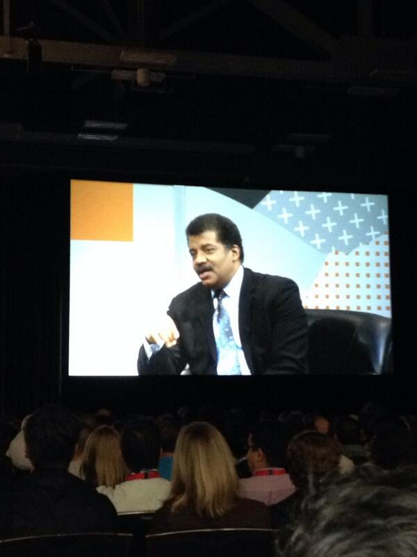 #deGrasse #SXSW "The day you stop thinking about tomorrow, you stop innovating."
