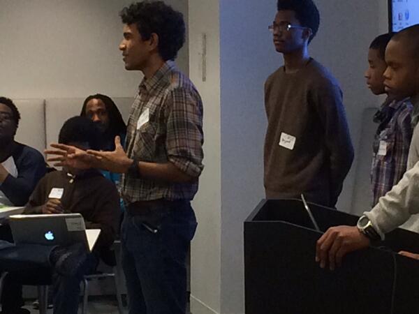 taofeekrabiu's tweet image. @AllStarCode  #worldofcoding students making the business case for saving their park. #FutureLeaders