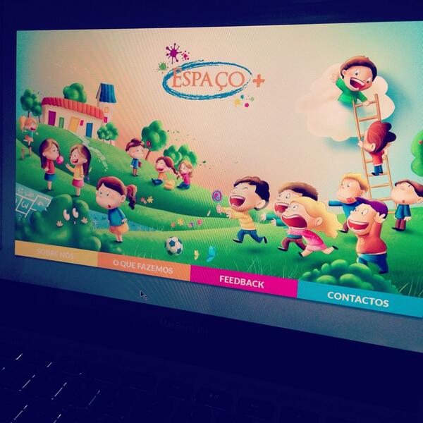 Developing Espaço+ Website, an after school activities program #weareive #design #webdesign #website #html5 #css3