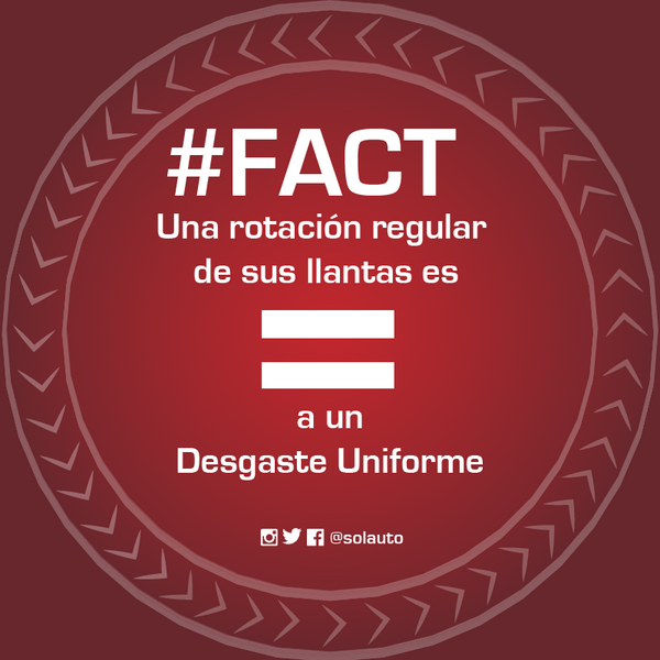 Solauto's tweet photo. La rotación de llantas es una de las especialidades de nuestros centros de servicios. ¡Compruébalo hoy! @hugob... http://t.co/lWD86m2nWH