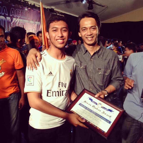 Big Thank's untk bg <a href="/IrwanDjohan/">Irwan Djohan</a> atas Awardsnya