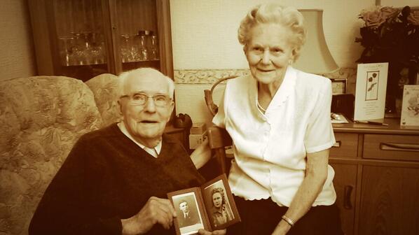 My grandparents: Ken &amp; Gladys are celebrating 65 years of marriage &amp; 72 years together. Can we get them 65 retweets?