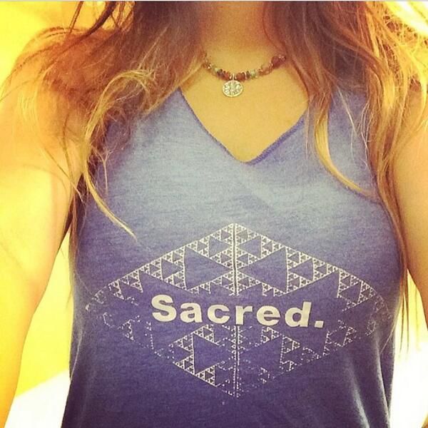 SuperLoveTees's tweet photo. "Sacred" tank going to the Chopra Center today, worn by a #sacred customer http://t.co/VNl1cAEGvx #inspired #yoga http://t.co/RtI47u2fzs