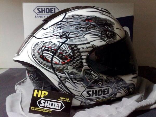Oh yeah..And a brand new 'Shoei' helmet that was just released 3 weeks ago!!#expensiveday