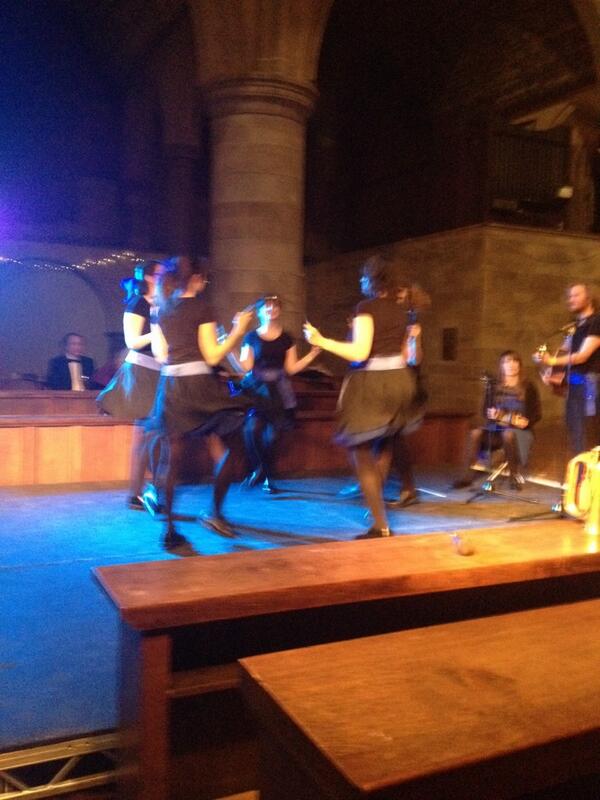 SwordDanceUnion's tweet photo. London's finest and only female rapper team @tower_ravens in the Showcase #dert2014 p http://t.co/LGmvT0baxq