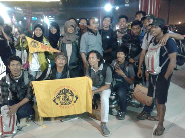 Selamat datang Tim Arung Jeram Sungai Lariang dan Telusur TN Lorelindu yang baru kembali k ibukota!