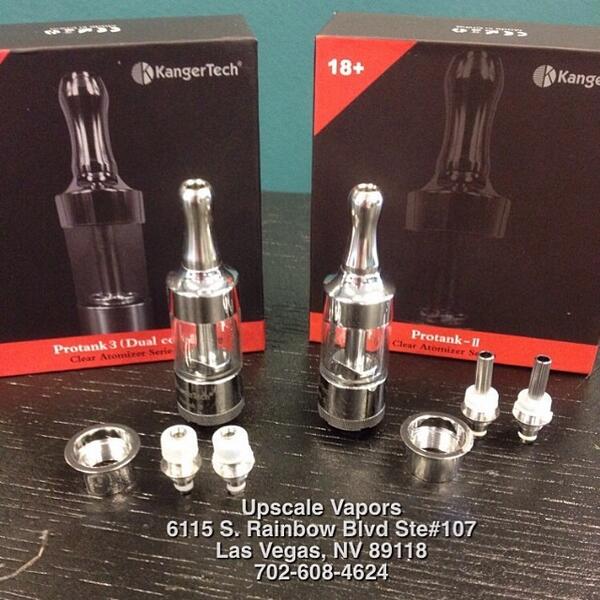 UVapors's tweet image. #kanger #sale today @upscalevapor #protank2 &amp;amp; #protank3 are 17% off. Come get these #tanks for your #dailyvape #v...