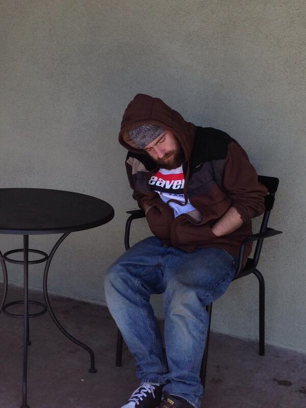 jdgrove's tweet photo. @freesleepers Tahoe sidewalk sleeper http://t.co/9EoxuX9Lj9