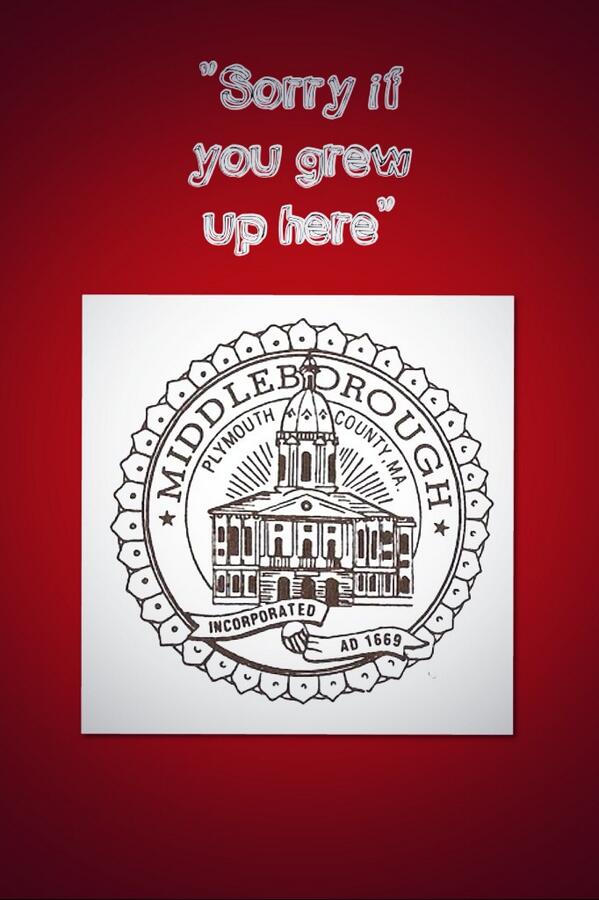 middleborough's tweet photo. "Sorry if you grew up here" http://t.co/j829vq4pQZ