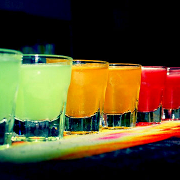 Two shots of whatever! #partyhard #EF14 #aruba