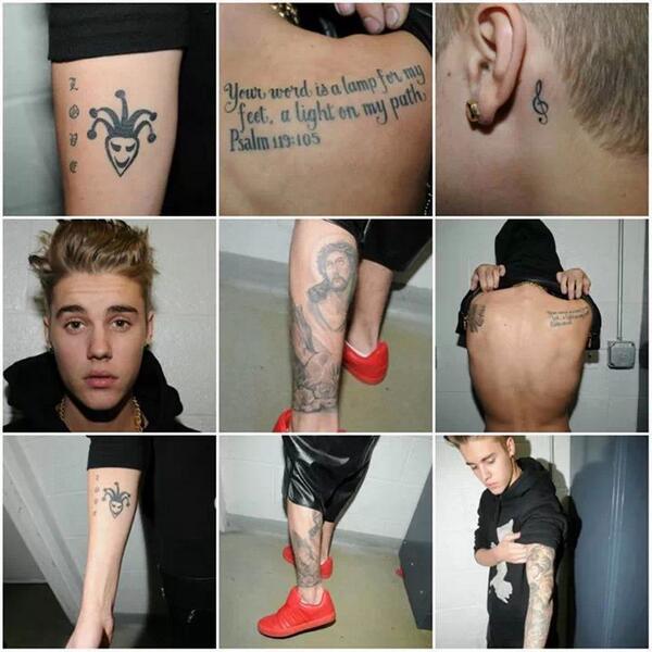JustinReporting's tweet image. Sus tattos