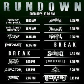 Reza_W_P's tweet photo. Today, at.  Lap Panahan Tenggarong, KUKAR ROCKIN FEST 2014 digelar!!  Info : @DistorsiRock | Dan ini RUNDOWNYA  http://t.co/UkHqycgAXA