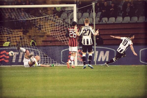 SuporterOnline's tweet photo. #SerieA - FT: AC Milan 0 - 1 Udinese ( Di Natale) http://t.co/Li2goUWCgQ