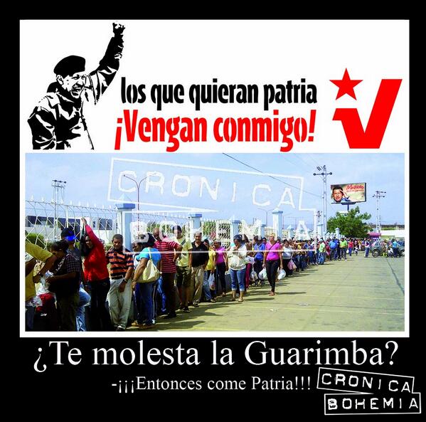 vc_laisabelica's tweet photo. TE MOLESTA LA GUARIMBA? http://t.co/cFaeHZoPo8