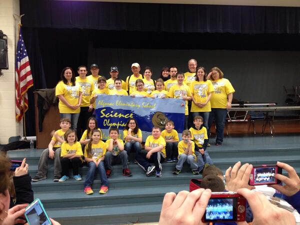 Very proud of all the hard work of our Science Olympiad students and coaches. Awesome job at the tournament today!!!