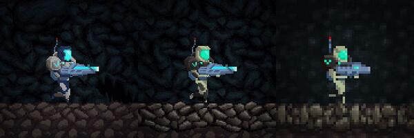 Hivejump's tweet photo. Sneak peak of the new soldier designs for #hivejump ! New hotness on the left #screenshotsaturday #indiedev #gamedev http://t.co/KIPR9VtkrT