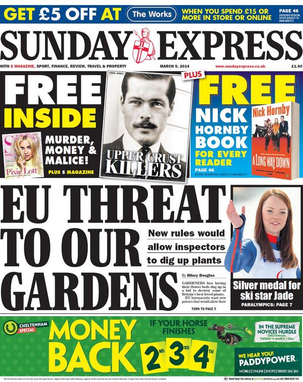mrchrisaddison's tweet photo. It's rollover week for the Sunday Express Random Bullshit Generator. http://t.co/r3lzg1sN4i