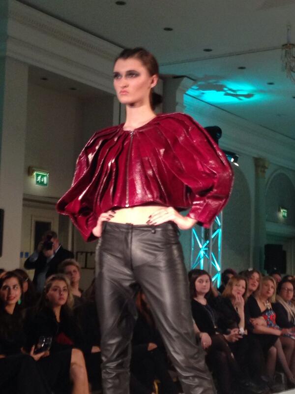 OxfordFashionWk's tweet photo. Stunning jacket. There just aren't the words. @TrineYoung  #ofw2014 http://t.co/0CcpLPAwIe