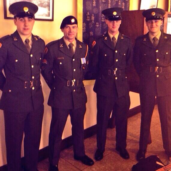 ryandevine_14's tweet photo. Proud night, me with 2 of the toughest lads I have ever met, and our main instructor Cpl Murray #animal #sniper http://t.co/ilik29iE5z