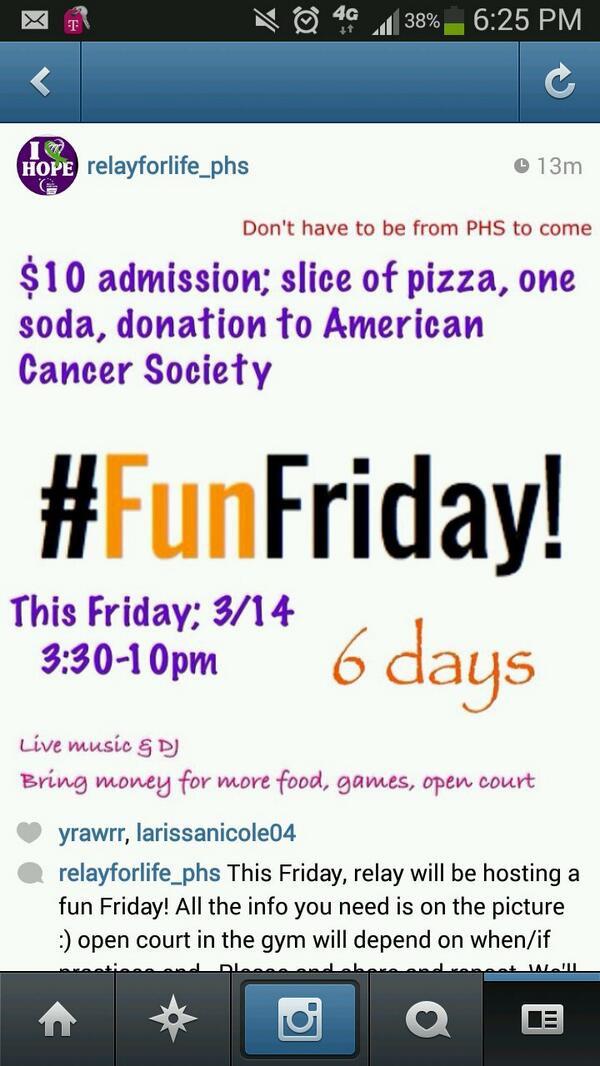 RelayForLifePHS tweet picture
