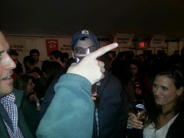 crowleyjohnp's tweet photo. Living it up!! #harpoonStPats http://t.co/yeI3ibT9ZM