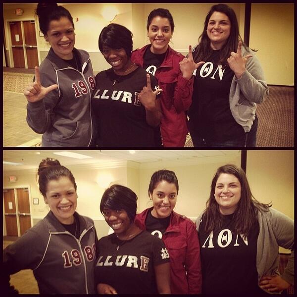 Lambdas1986's tweet image. Our alum always supporting us!  @mayyrayy  and @djrere #Dias2014 #AlphaEpsilon #LambdaThetaNu by alphaepsilonlambdas