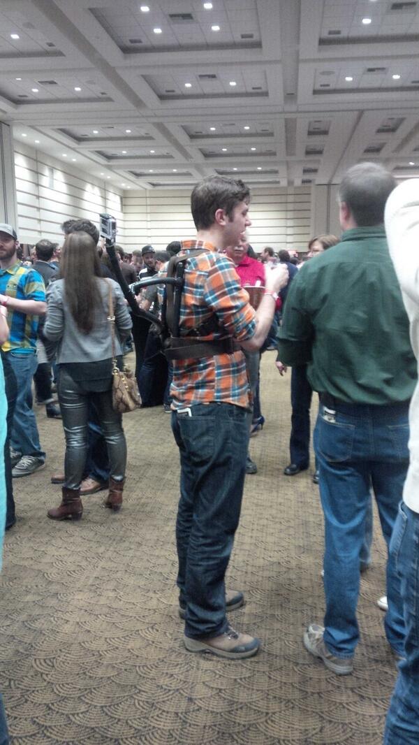 This is taking capturing the moment to a whole new level # gopro #beerfest #headsup