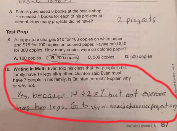 U8MNEA's tweet photo. I don't understand why "brilliant" isn't valued as an answer on standardized tests

Found at http://t.co/kIeynIrEbn http://t.co/7ZSO3mInhr