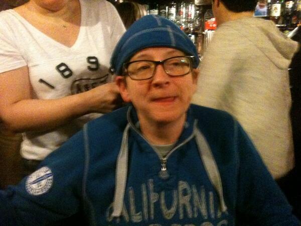 squirr's tweet photo. Patsi as papa smurf lol xx http://t.co/dodcmT9EWf