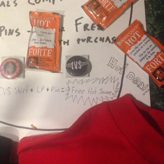 Best merch deal <a href="/ivspunk/">IVS</a> table! We're taking note!